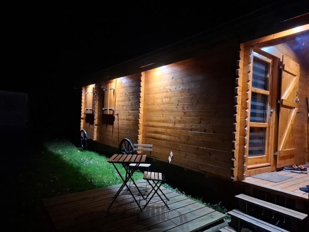 Roulotte La Boheme Est Son Spa En Baie De Somme Arrest Bagian luar foto